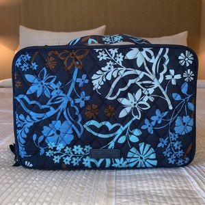 Vera Bradley two-sided travel case